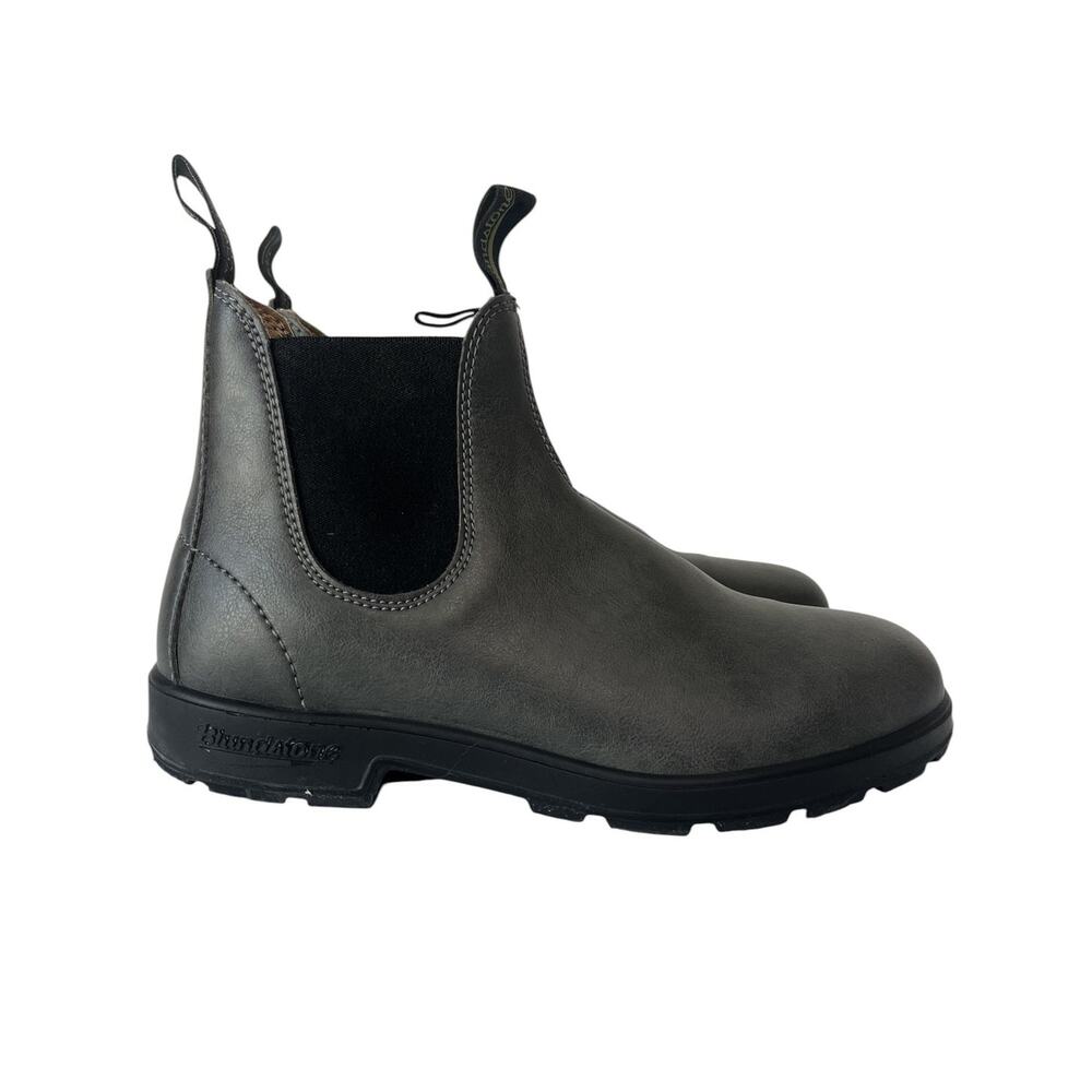 Blundstone 2210 Vegan Leather Chelsea Boots Steel Gray Size AU 10 US M 11 W 13